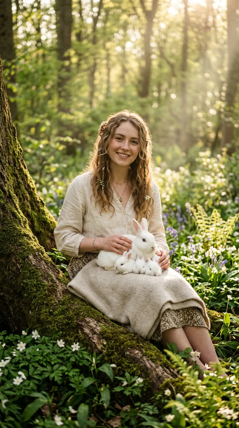 AI Generated Easter 2 profile picture style