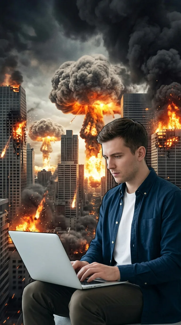 AI Generated WW3 profile picture style